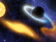 Откриха черна дупка с 12 млрд. пъти по-голяма маса от на Слънцето
