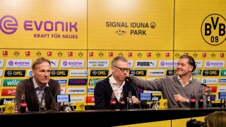 Треньорът на Борусия Дортмунд Петер Щьогер коментира победата на тима
