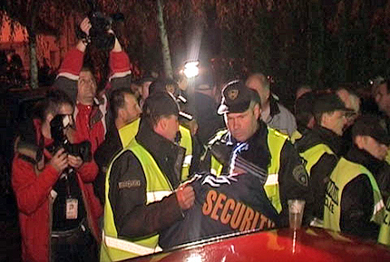 Арести в македонската TВ А1 