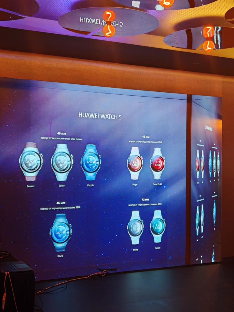 Новата серия Huawei Watch 5