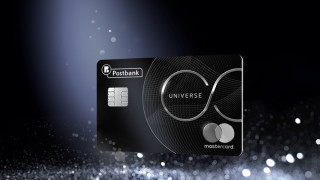 Mastercard UNIVERSE металната кредитна карта от Пощенска банка спечели престижно
