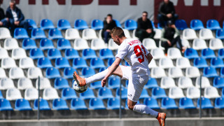 Венцислав Христов вкара първия си гол с екипа на Царско