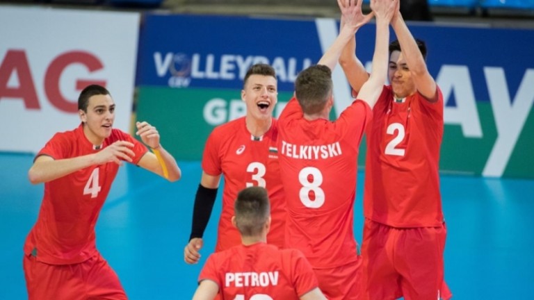Българските волейболисти до 18 години спечелиха втора победа на европейското