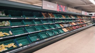 Оредялите рафтове в британските есупермаркети през последните месеци доведоха до