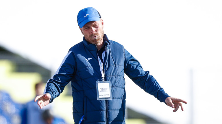 Старши треньорът на дубъла на Левски - Елин Топузаков коментира загубата