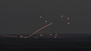 Девет ракети изстреляни от Газа към Израел