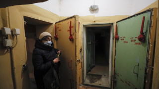 В Киев вече е спокойно след като през нощта в