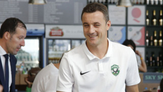 Новият треньор на Лудогорец Станислав Генчев говори на традиционната пресконференция