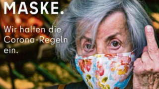 Берлин показа среден пръст на отказващите маски - буквално