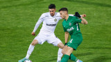 Лудогорец - Славия: 4:1 (Развой на срещата по минути)