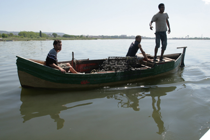 Събарят незаконни рибарски постройки край Бургас 