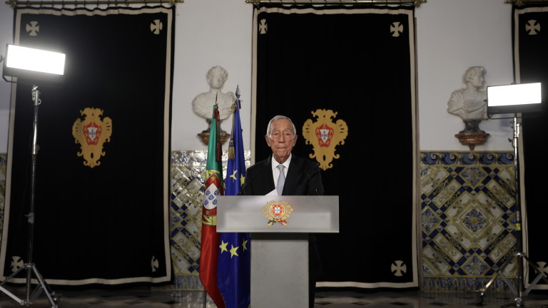 Португалският президент Марсело Ребело де Соуса заяви в четвъртък, че