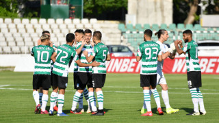 Черно море - Витоша 2:0 (Развой на срещата по минути)