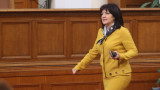 Парламентът няма да минава под карантина, увери Караянчева