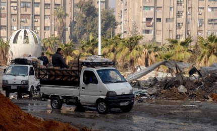 "Ислямска държава" изтласкана от палестинския лагер Ярмук в Дамаск