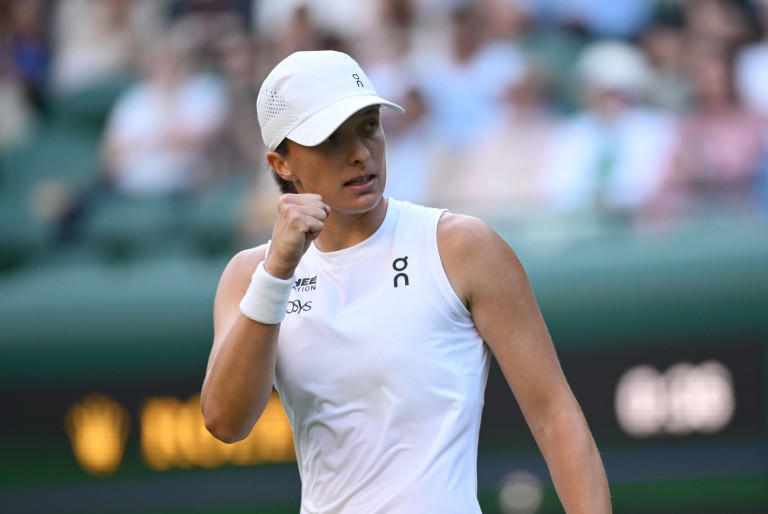Ига Швьонтек на Wimbledon 2025