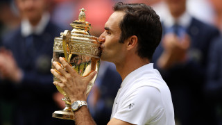 Роджър Федерер спечели историческа осма титла на Уимбълдън след като