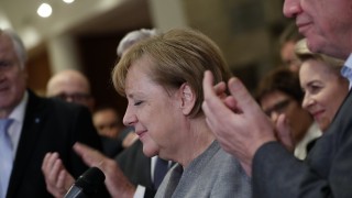 Германският канцлер Ангела Меркел заяви на пресконференция че усилията ѝ