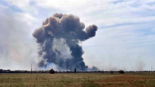 Украйна се хвали с унищожен руски склад за боеприпаси в Херсонска област