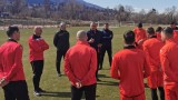 Антони Здравков изведе Царско село за първа тренировка 