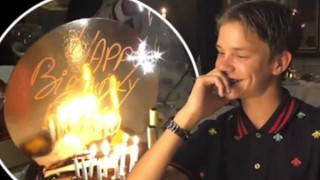 Ромео Бекъм с подранил рожден ден