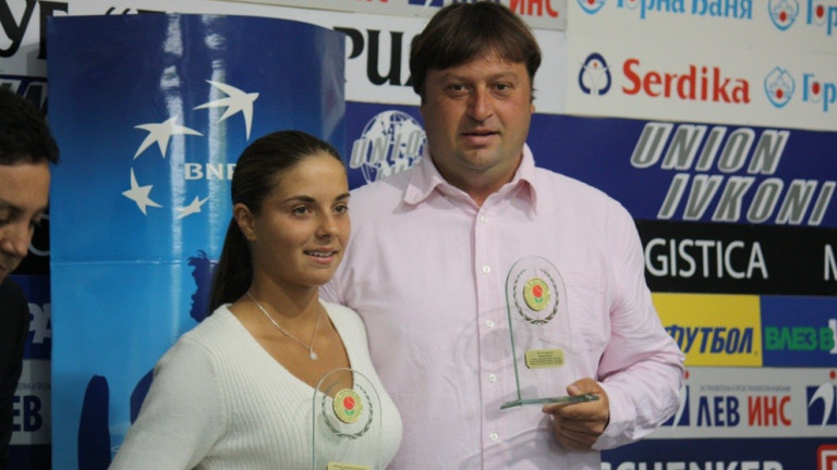 Треньорът на българската тенисистка Виктория Томова - Михаил Кънев говори
