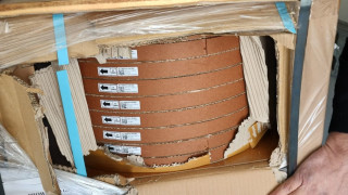 Митничари задържаха 150 ролки контрабандно тютюнево фолио на ГКПП Връшка чука