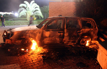 50 души са задържани за атаката срещу консулството на САЩ в Бенгази