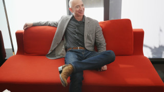 Шефът на Amazon Джеф Безос притежава състояние от 156 милиарда