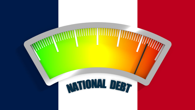 Държавният дълг на Франция се е увеличил в края на