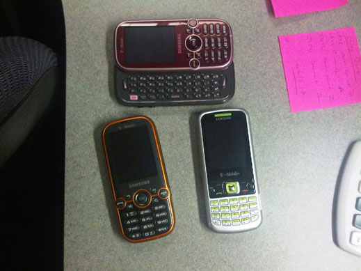 4 неизвестни телефона от Samsung