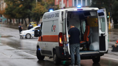 Линейка с пациент катастрофира в Стара Загора