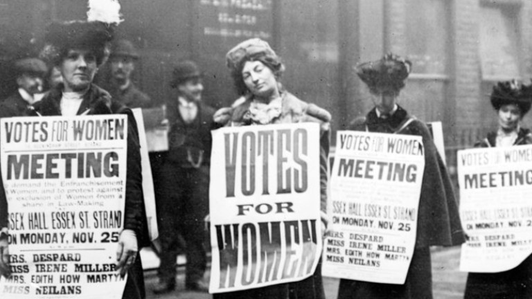 Резултат с изображение за избирателни права на жените.
