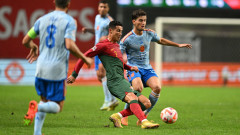 Португалия - Испания: 0:1, Алваро Мората повежда "Ла фурия" към победата