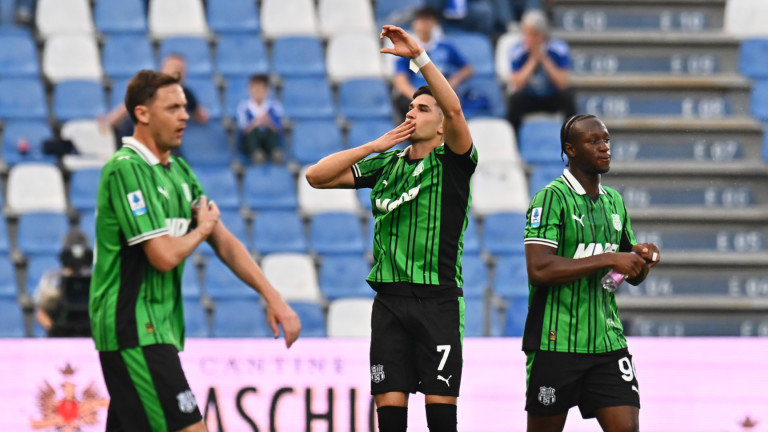 Сасуоло нанесе тежък удар по амбициите на Комо за място в Шампионска лига