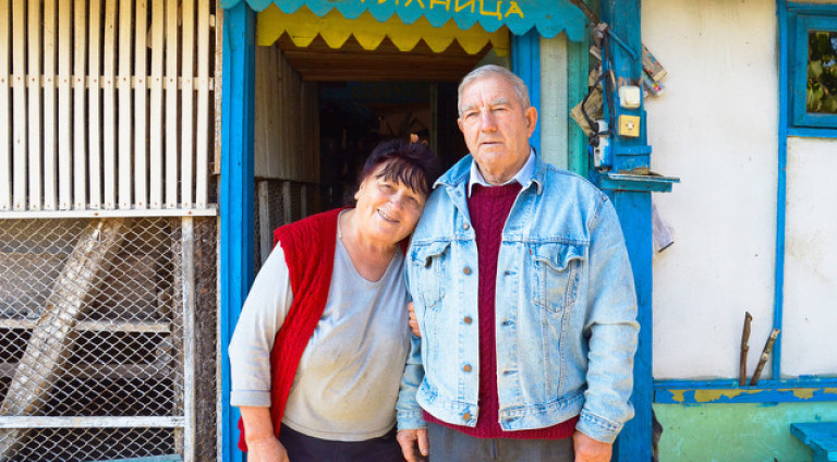 Кадър от "Къщите и хората"