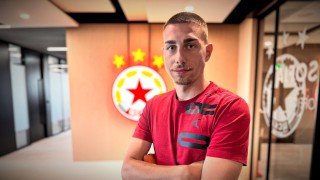 Нападателят от дублиращия отбор на ЦСКА Мартин Сораков подкрепя