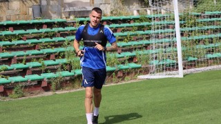 Алекс Колев проведе първа тренировка с Левски