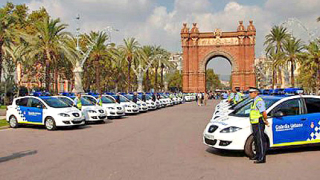 Полицията в Барселона с нови автомобили