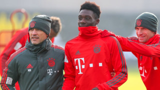 Канадският талант Алфонсо Дейвис направи първа тренировка с Байерн Мюнхен