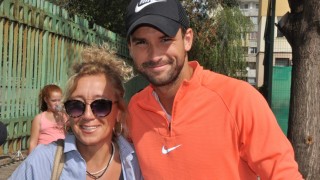 Играч №1 на тенис клуб Хасково 2015 Григор Димитров посети