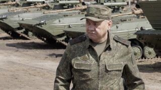 Руският министър на отбраната Сергей Шойгу посети руските войски участващи