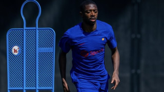 Усман Дембеле който има договор с Барселона до 2024 година