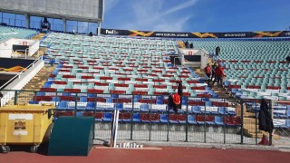 Организаторите на срещата между ЦСКА и ЧФР Клуж се погрижиха