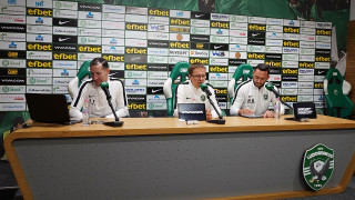 Треньорът на Лудогорец Валдас Дамбраускас говори преди домакинството на Арда