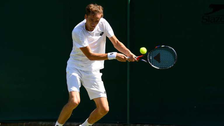 Даниил Медведев е първият, който спечели мач в новия формат на тениса