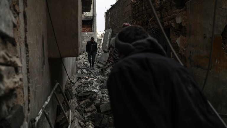 Десетки загинали и ранени при удари край Дамаск 