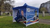 В бургаския квартал "Изгрев" не харесаха предизборна шатра