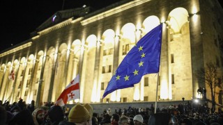 До сблъсъци се стигна на протестите в Тбилиси Грузия в