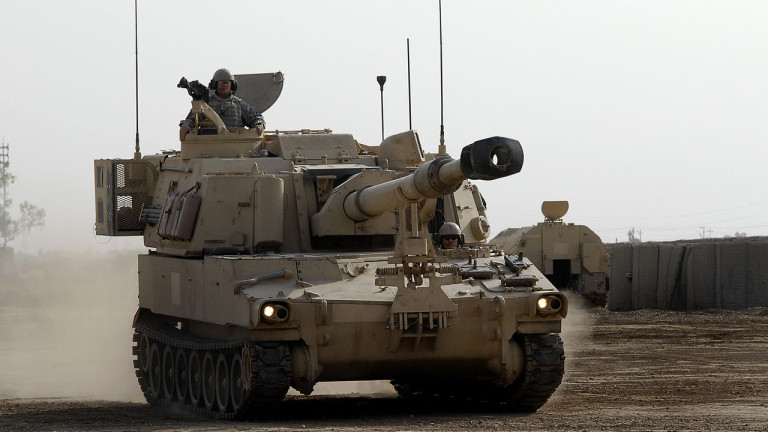 В Германия спряха конвой с американски гаубици, идващи от Полша